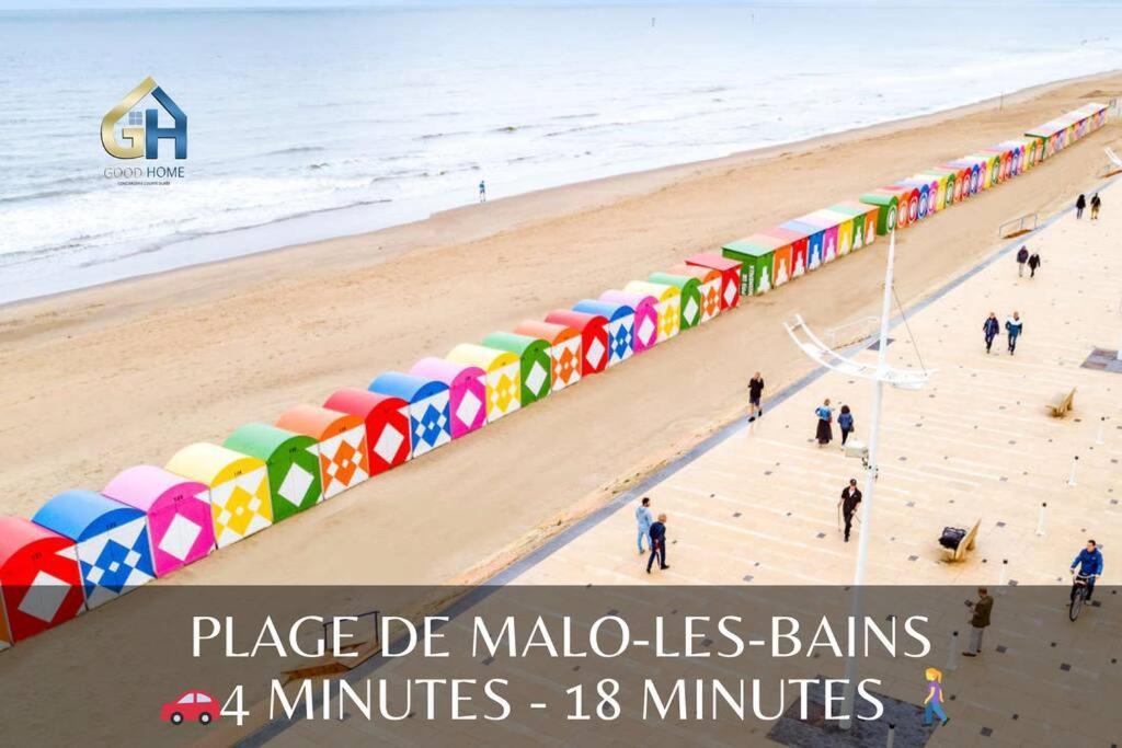 *L'Ecrin De Ronsard*Plage & Centre-Ville Dunkirk Екстер'єр фото